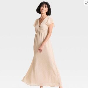 A New Day Women's Dolman Sleeve Maxi Dress - Tan
